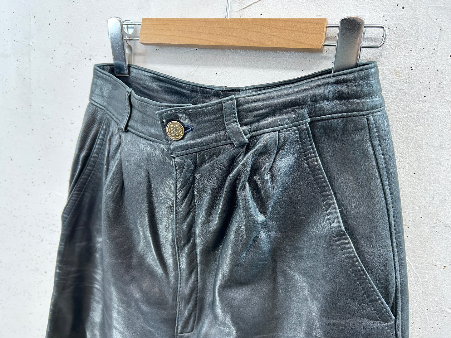 Vintage Leather Pants [L31103]