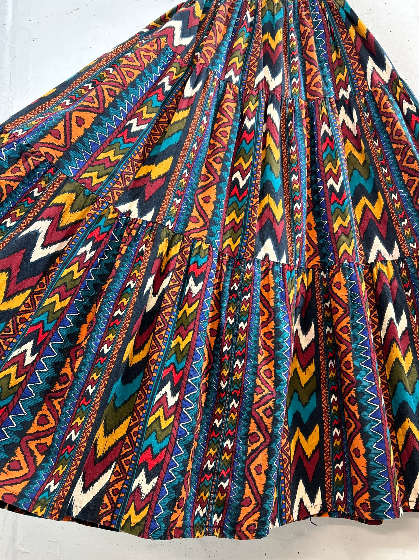 Vintage Tired Skirt MADE IN USA [L31129]