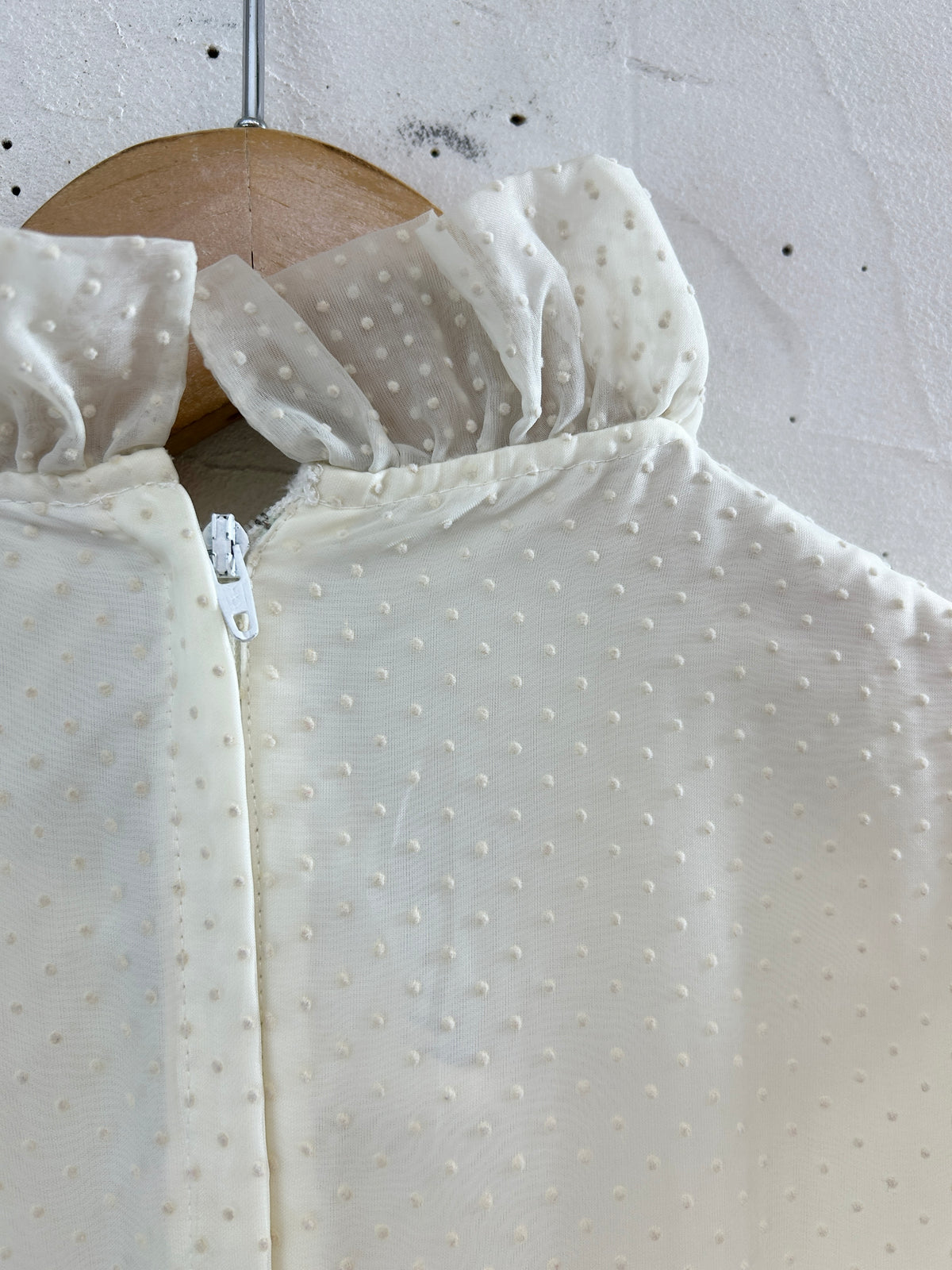 Vintage White Dress [J34079]