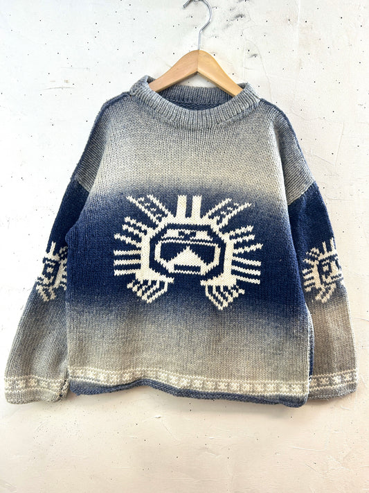 Vintage Hand Knit [J30520]