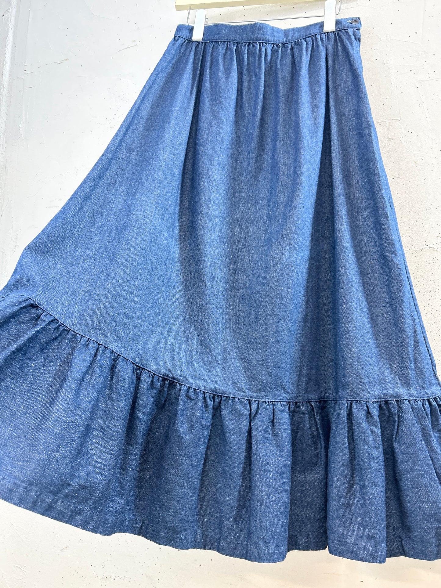 Vintage Denim Skirt [E32403]