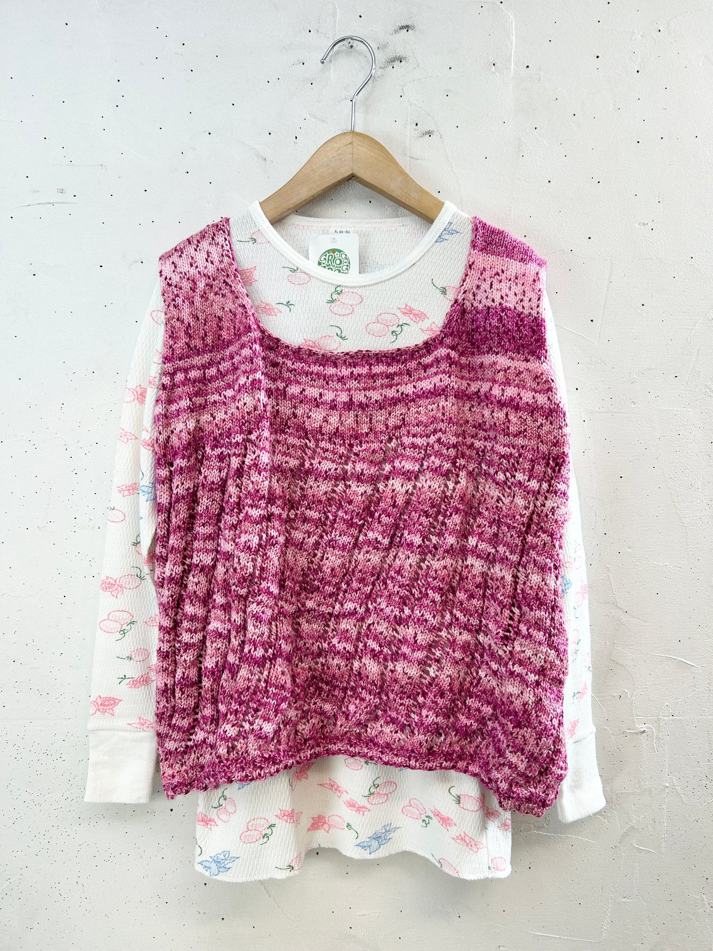 Vintage Knit Vest [J30601]