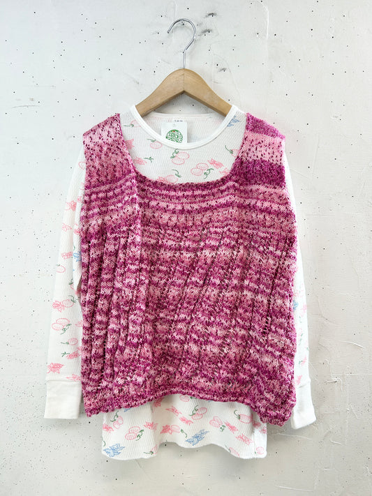 Vintage Knit Vest [J30601]