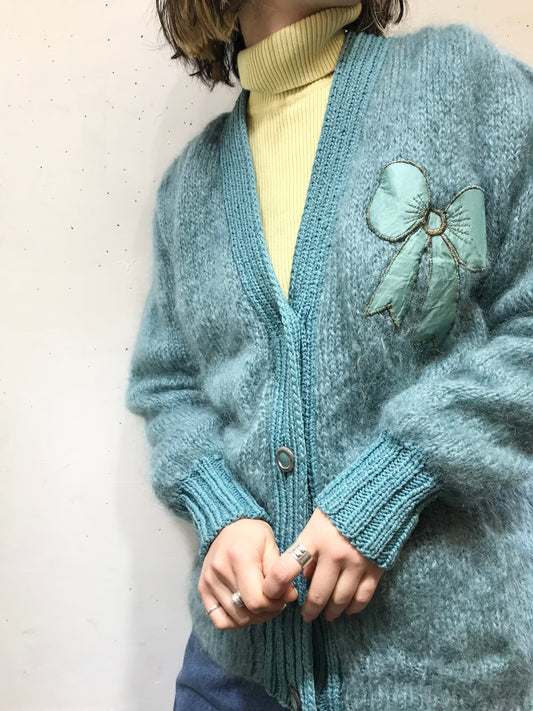 Vintage Knit Cardigan [L25823]