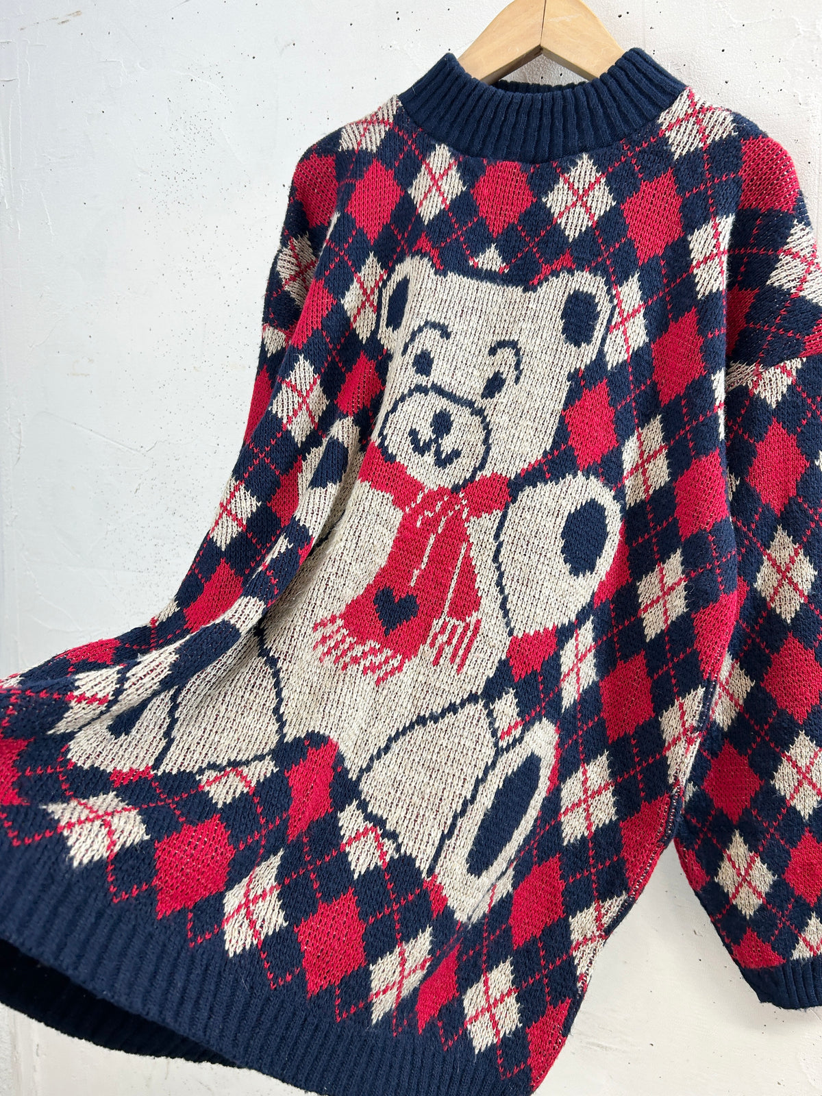 '80s Vintage Knit Sweater 〜MADE IN USA〜 [I33939]