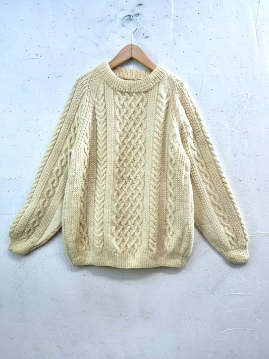 Vintage Knit Sweater [L31052]