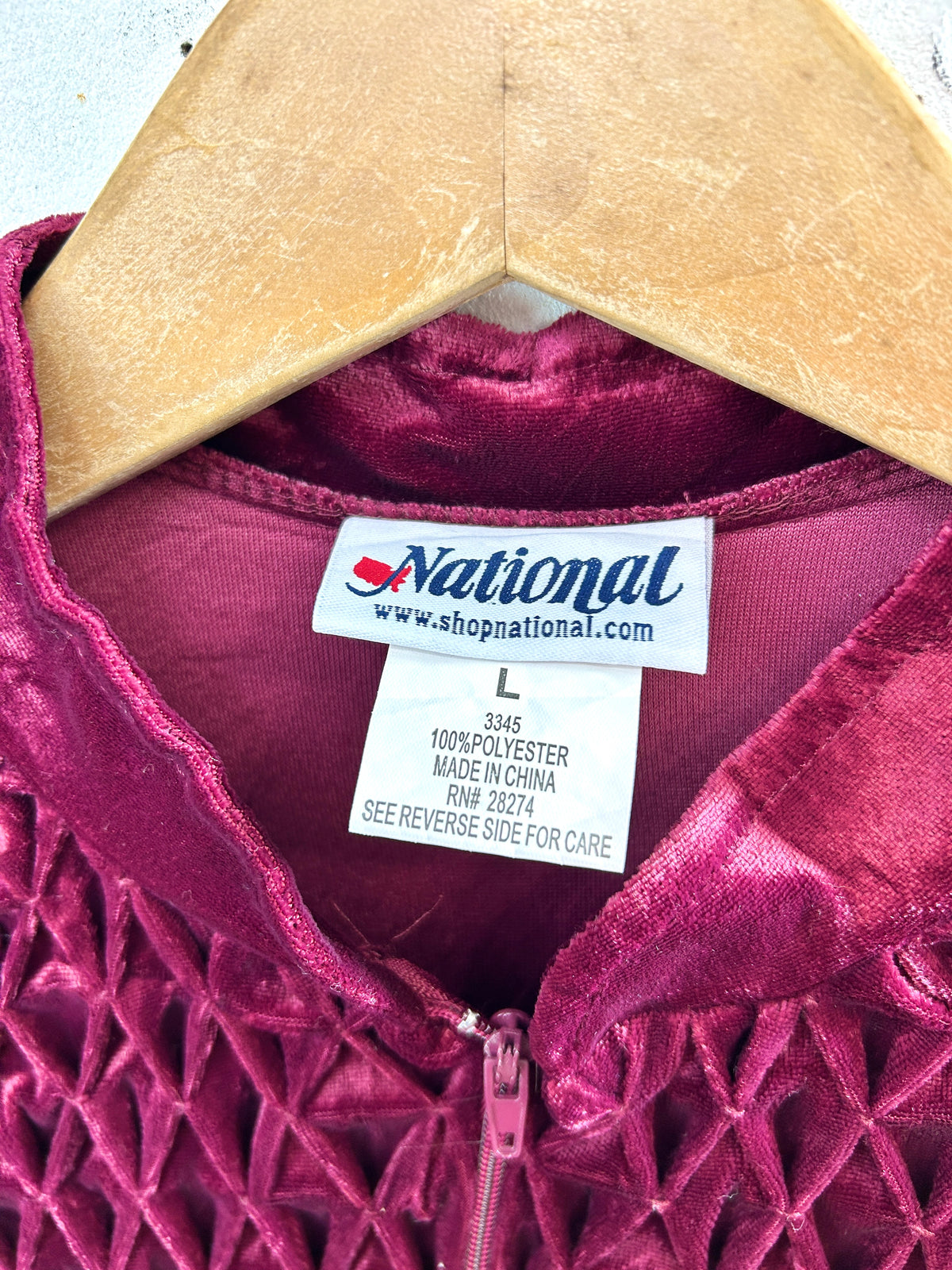 Vintage Velours Dress [I33923]