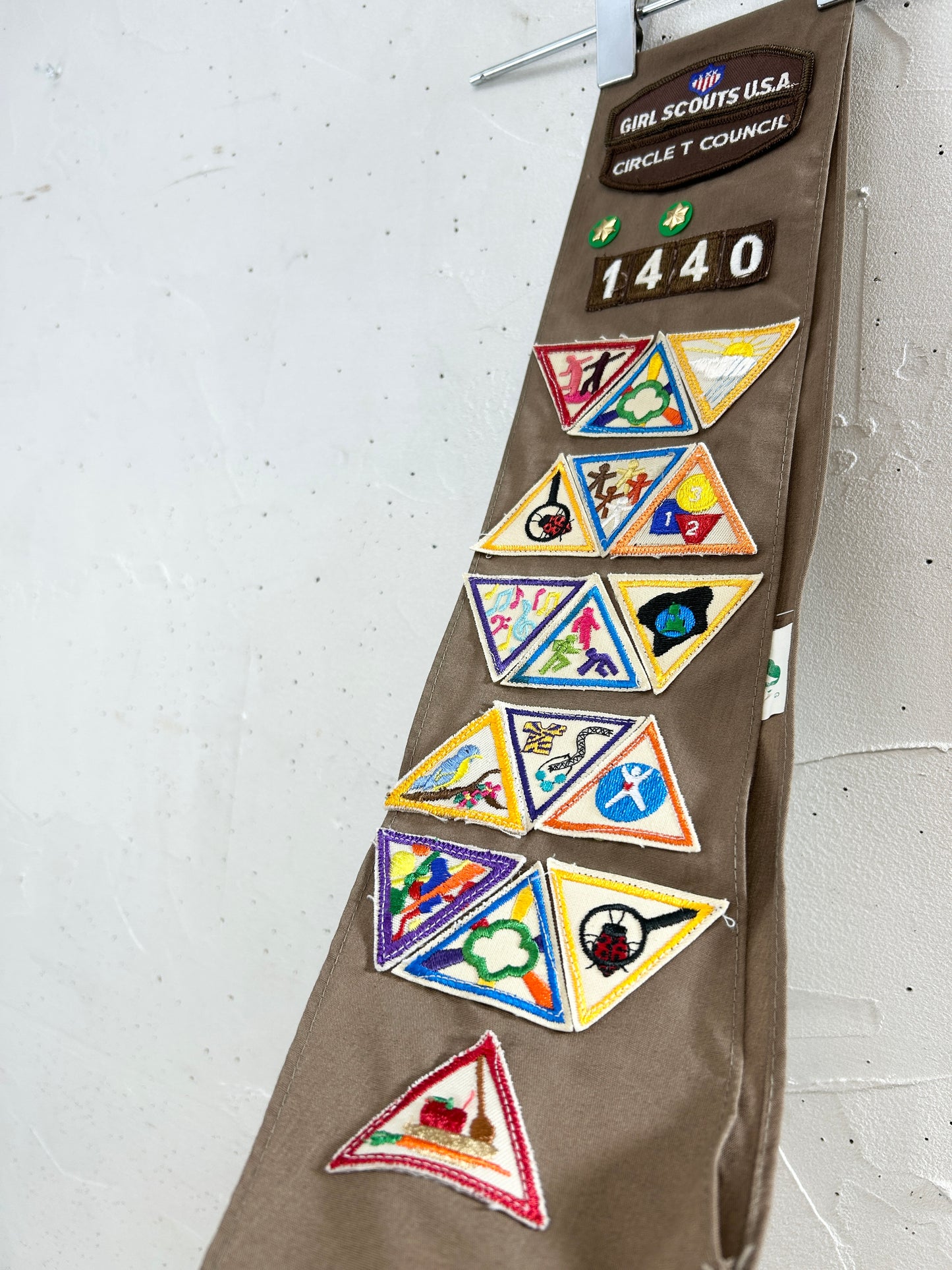 Vintage Girl Scout Sash [I30230]