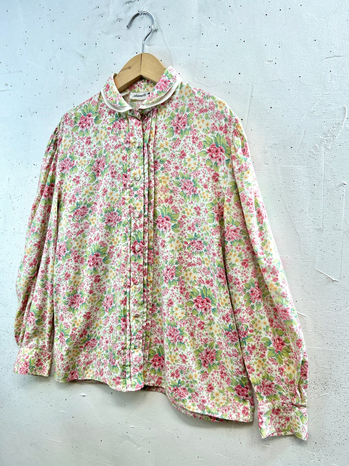 Vintage Flower Blouse [L31138]