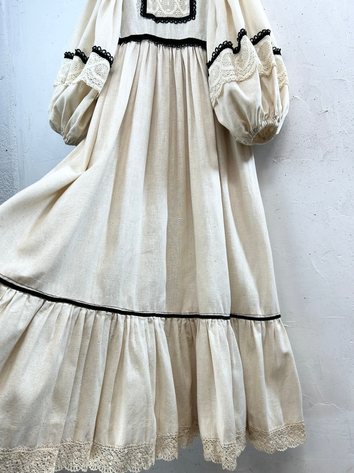 '70s Vintage Dress 〜MARIANNE〜 [D32053]