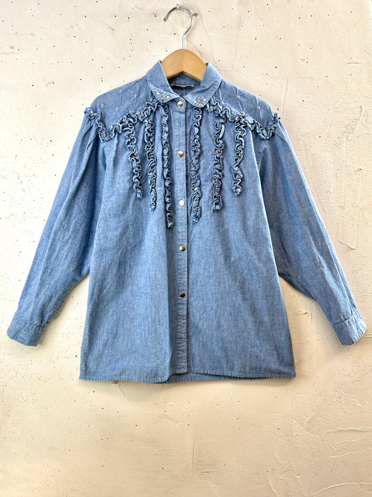 Vintage Chambray Shirt [I30102]