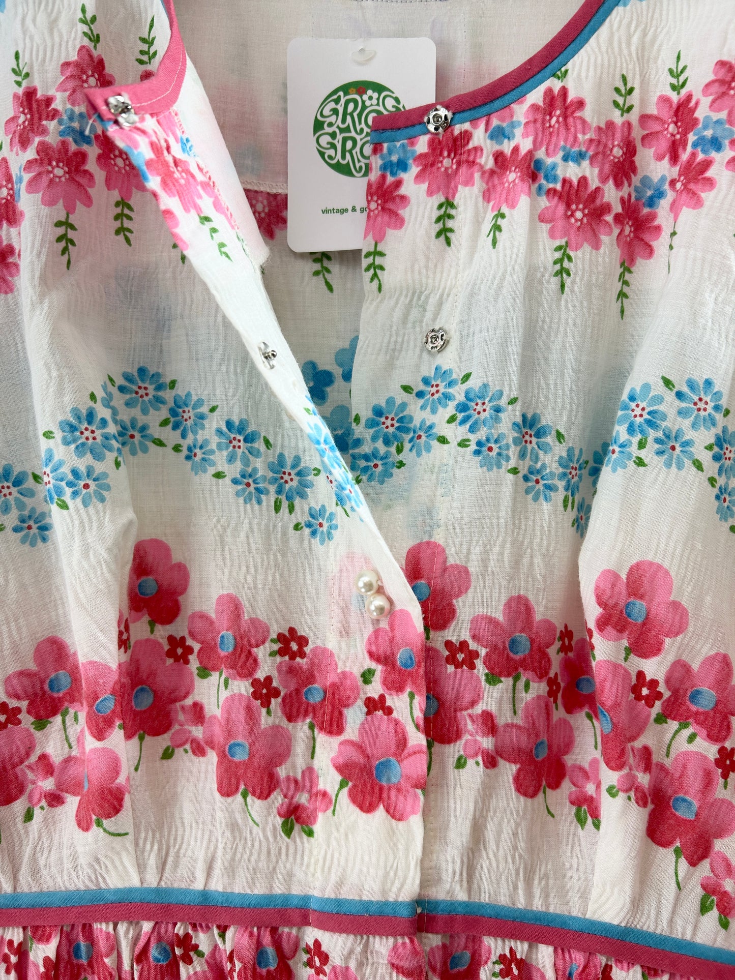 Vintage Flower Dress [H30853]