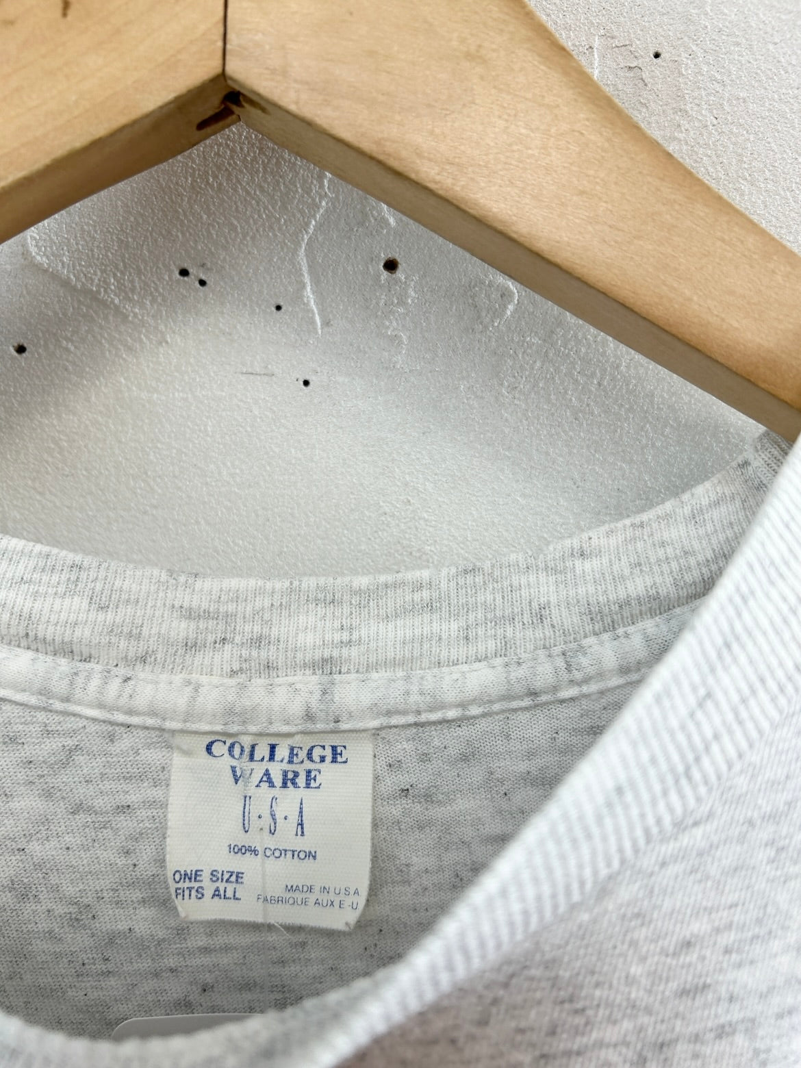 Vintage T Shirt 〜Funny dot CRAZY〜 [E32268]