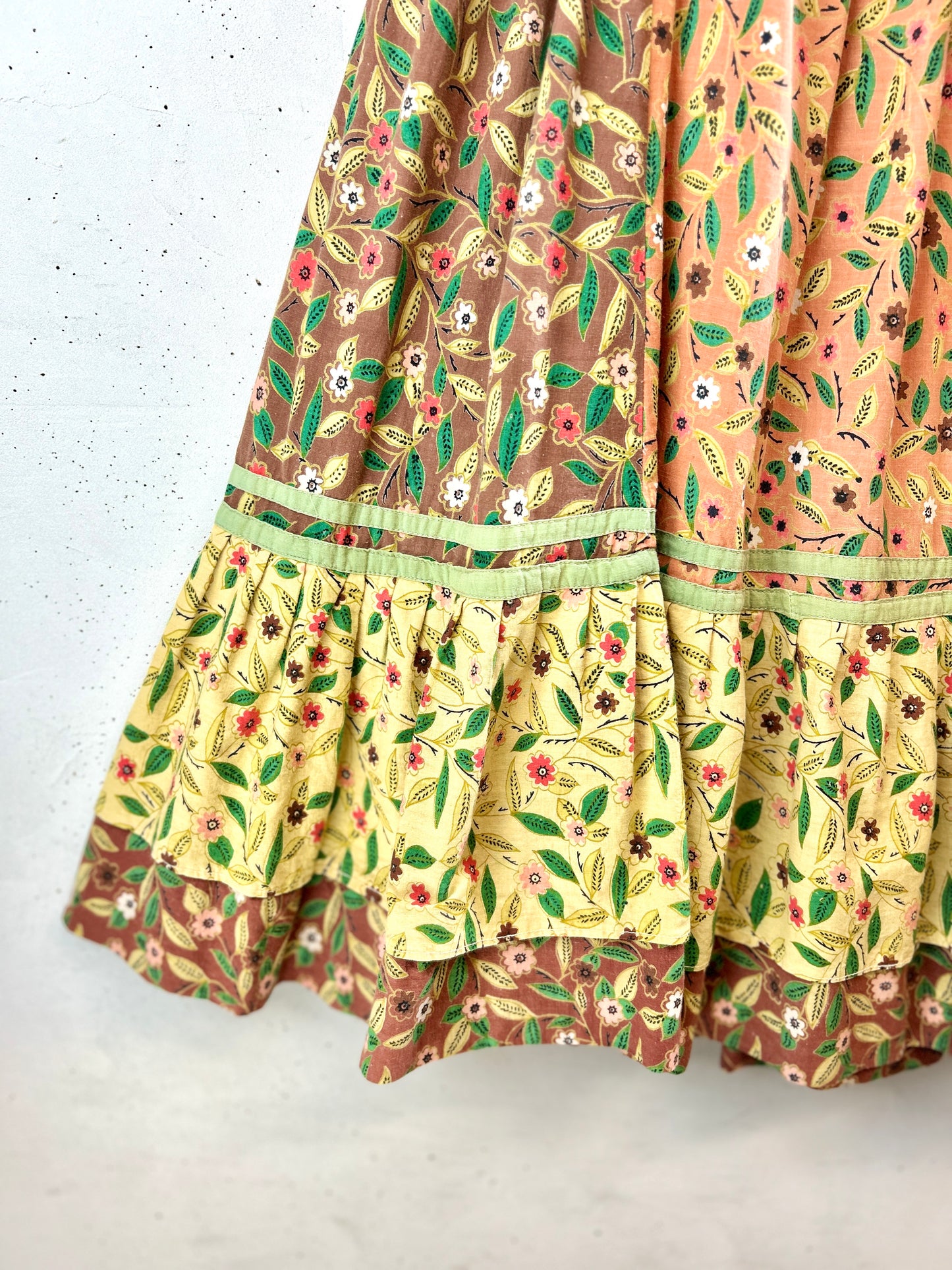 Vintage Tiered Skirt   [I30241]