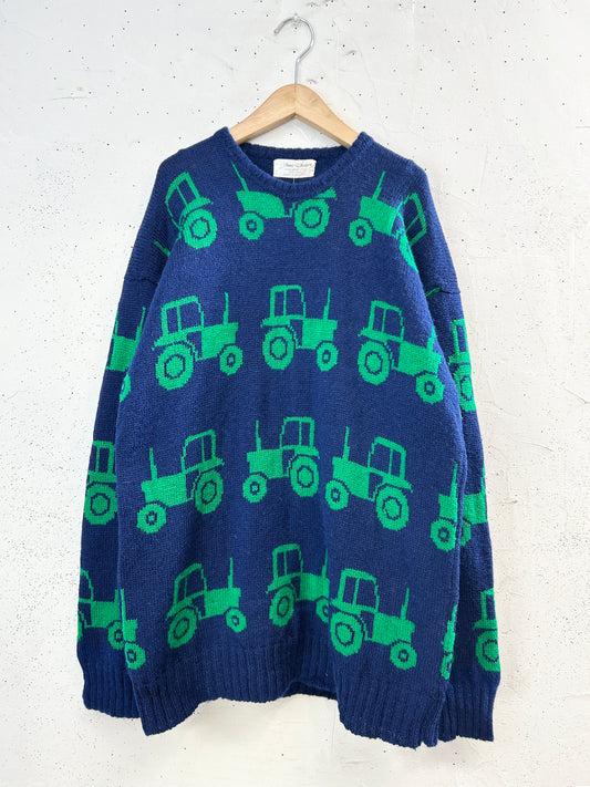 Vintage Knit Sweater 〜MADE IN ENGLAND〜 [I33995]