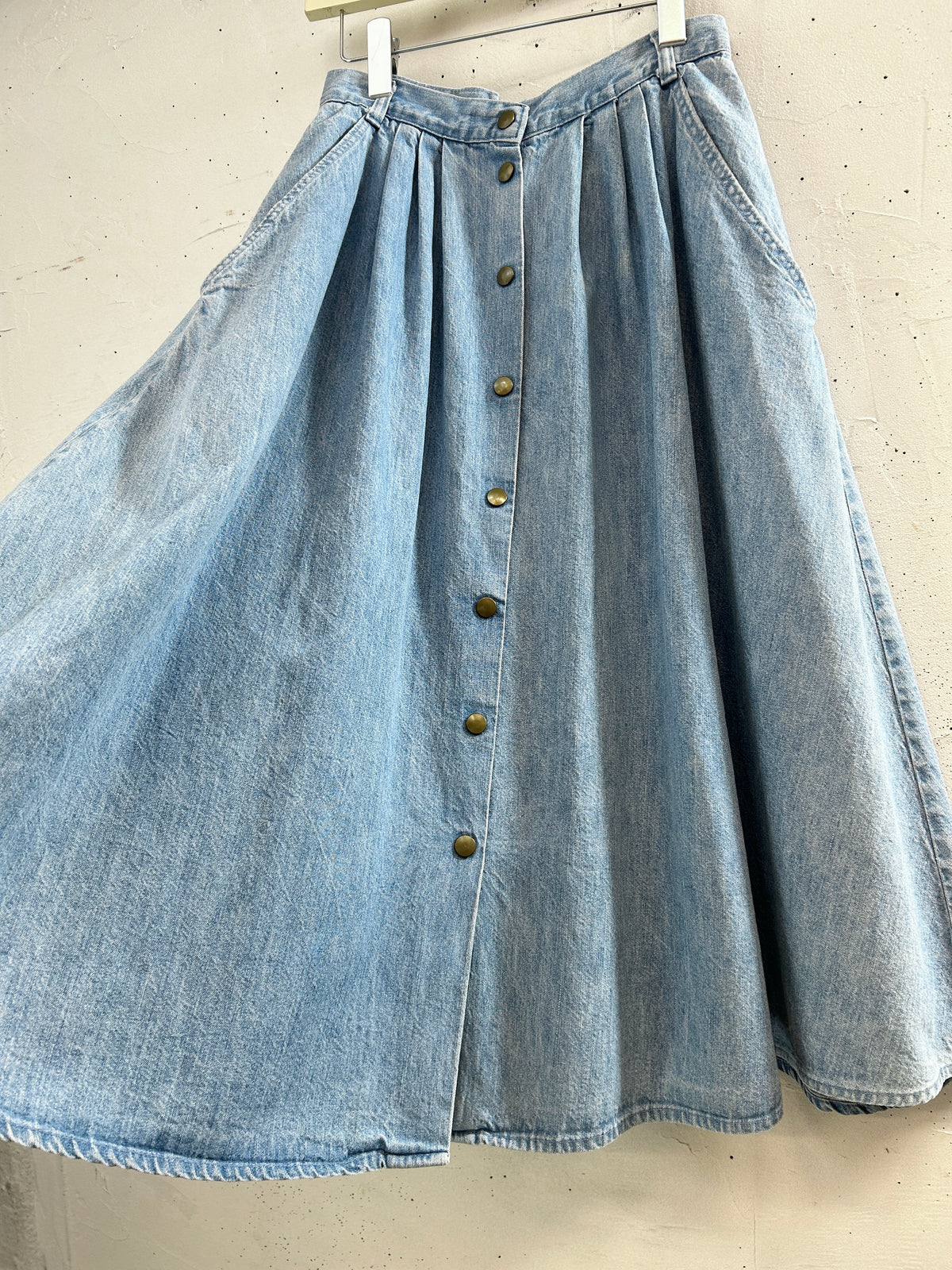 Vintage Denim Skirt [I33815]