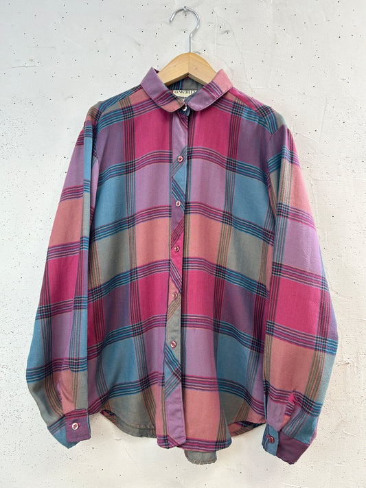 Vintage Check Shirt 〜 MADE IN USA〜 [J34137]