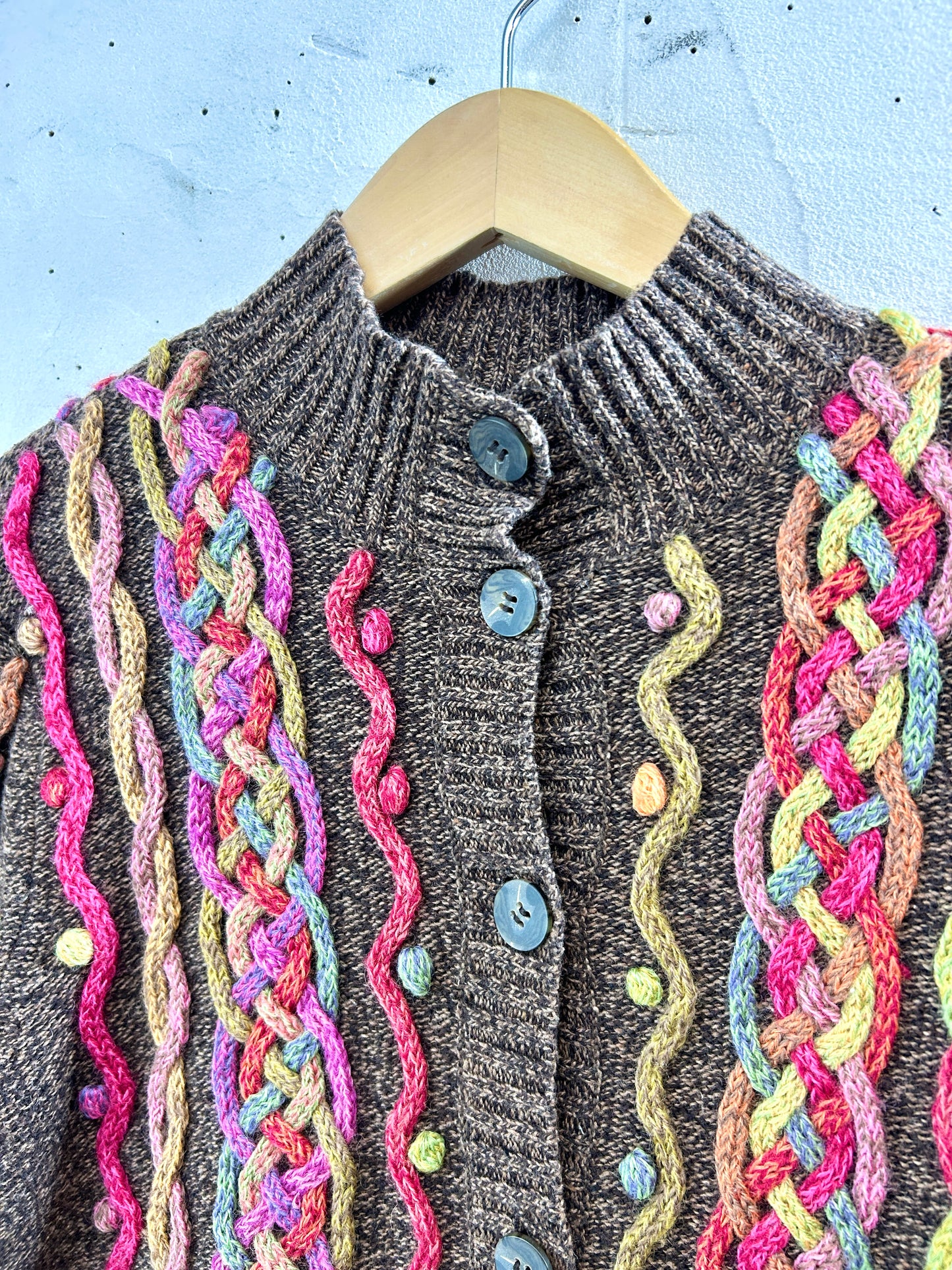 Vintage Knit Cardigan [K30691]