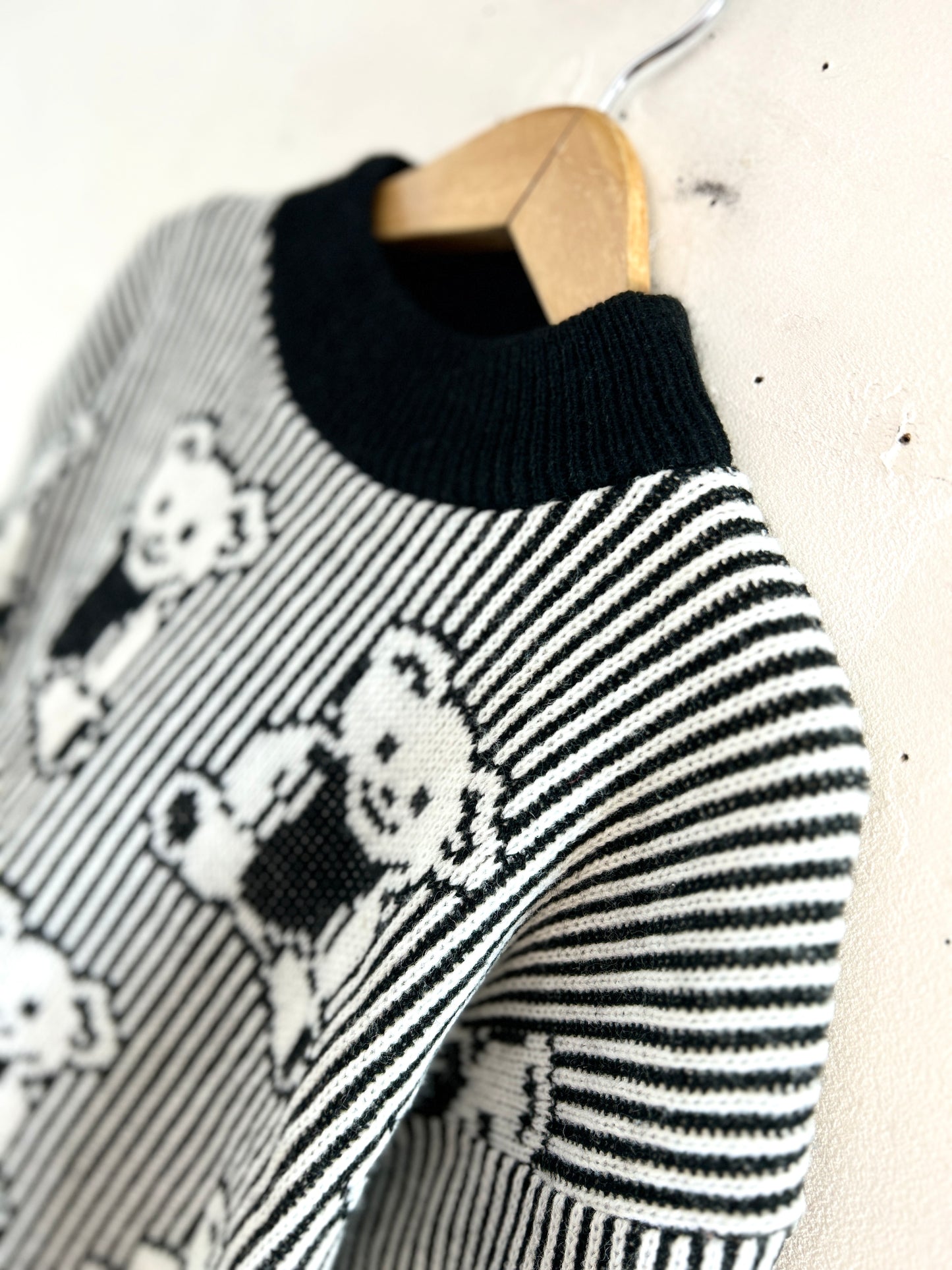 Vintage Fancy Knit Sweater [B31558]