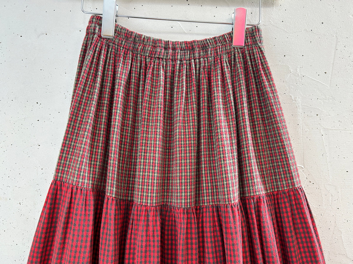 Vintage Tiered Skirt 〜MADE IN TEXAS〜 [J34141]