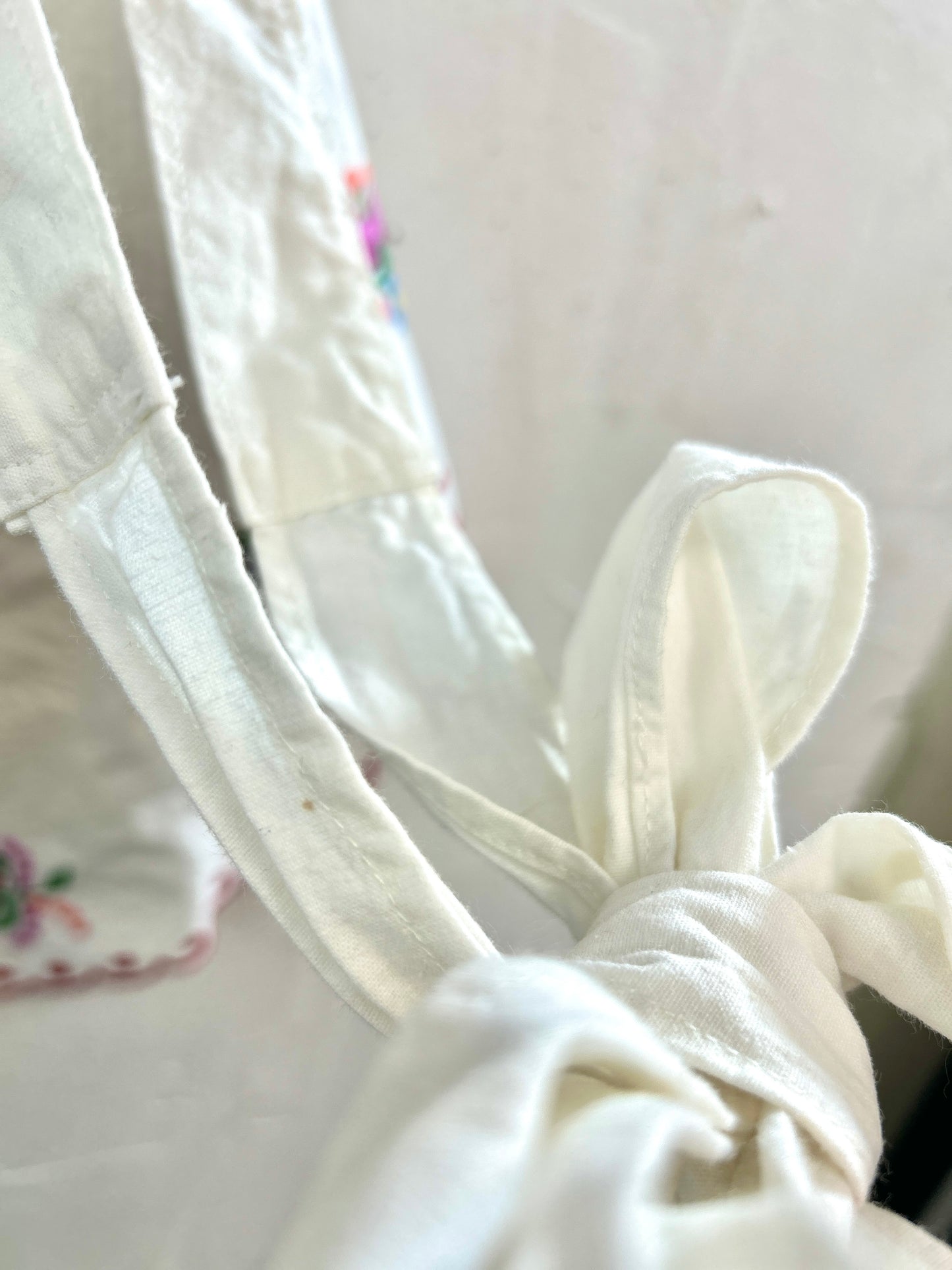 Vintage Embroidery Apron [A31292]