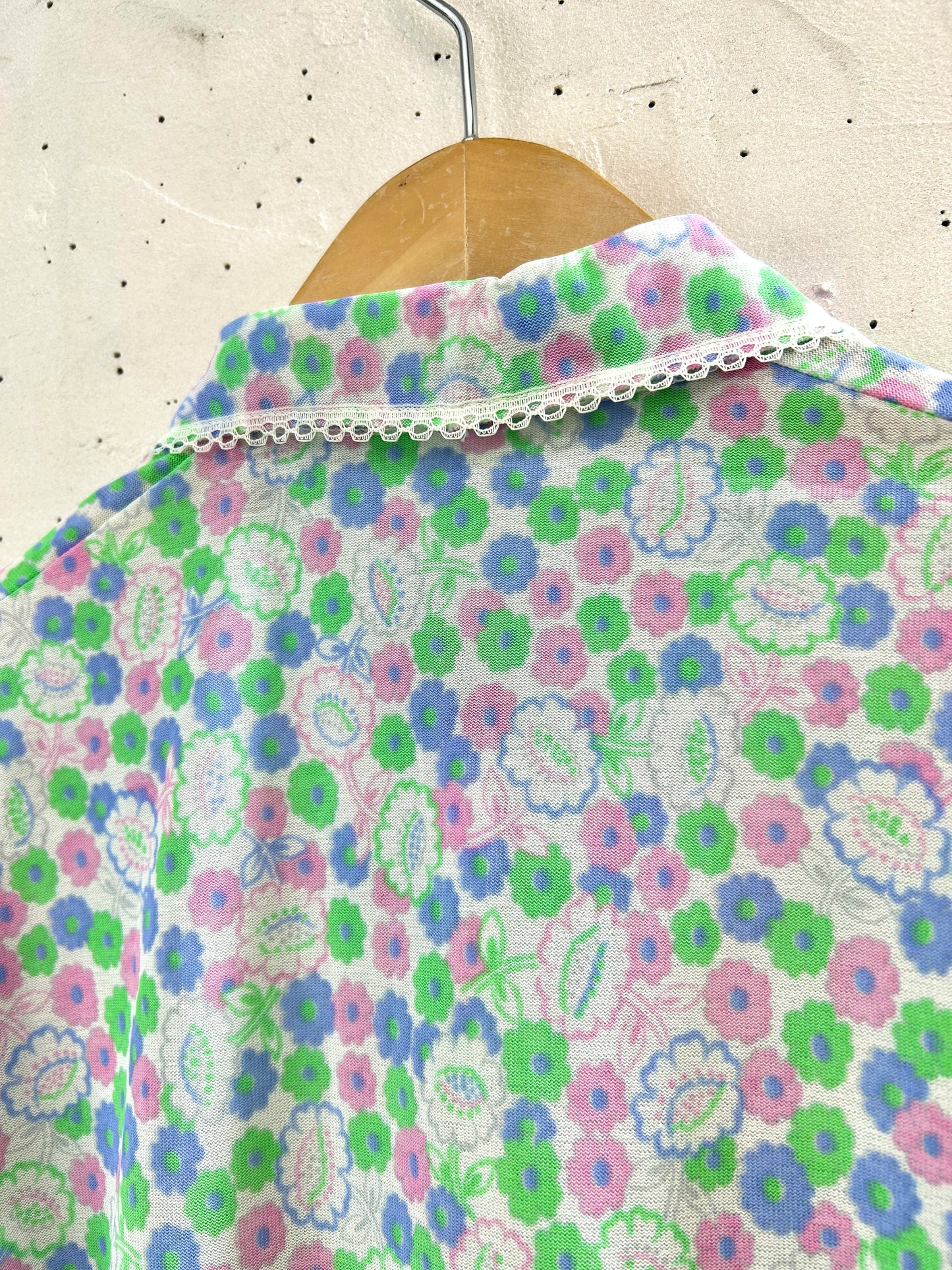 Vintage Flower Shirt [E32272]