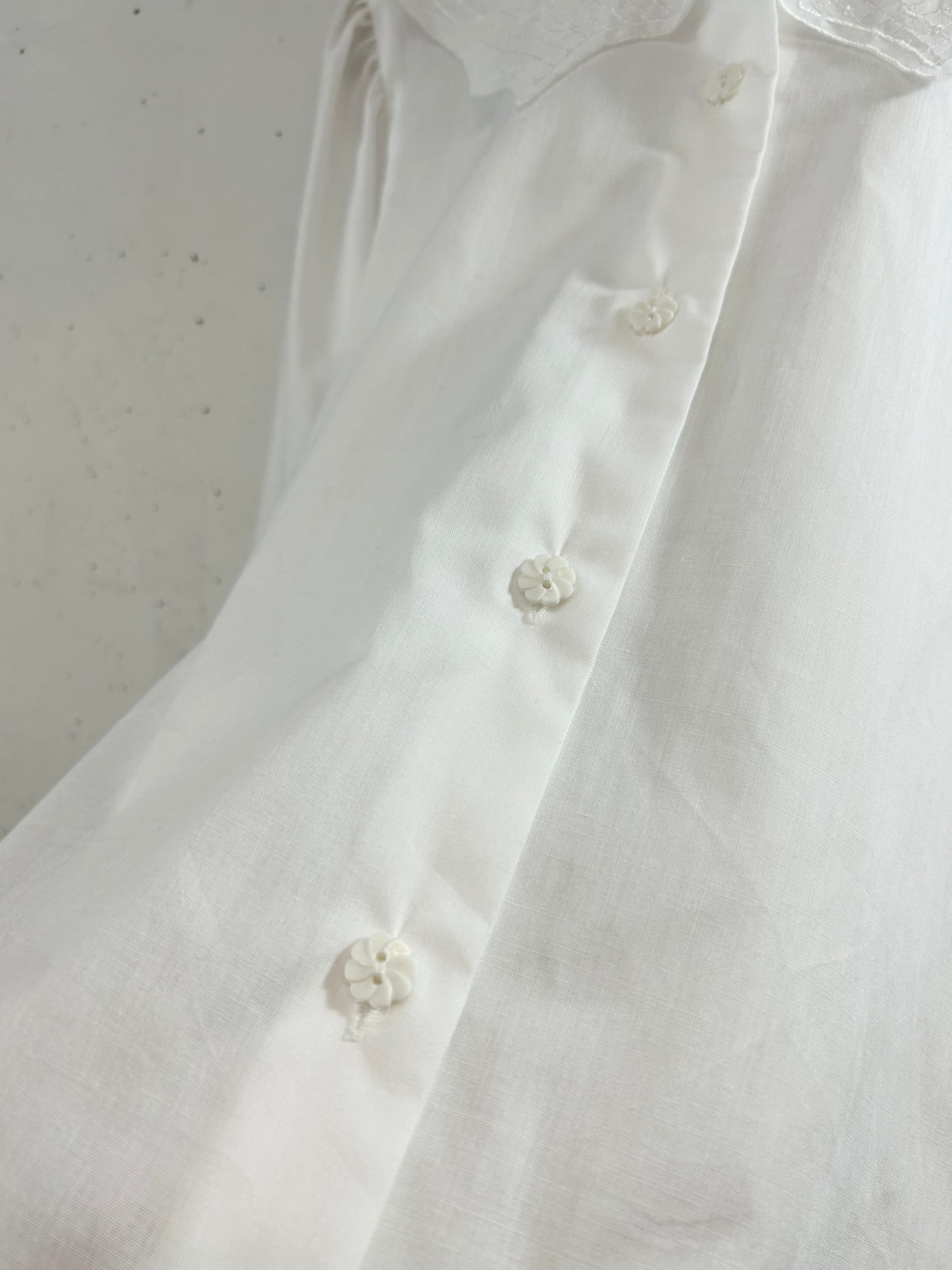 Vintage White Blouse [H30785]