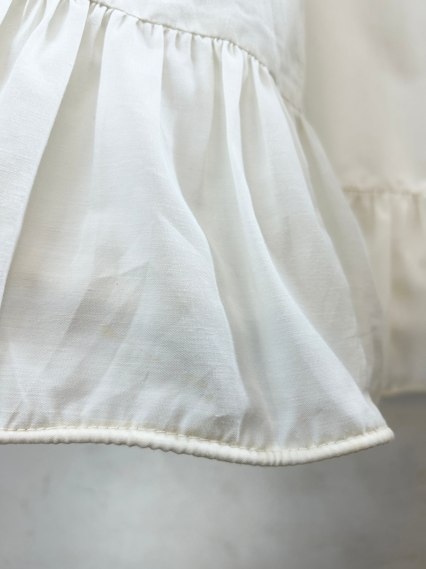 Vintage White Skirt [I30140]