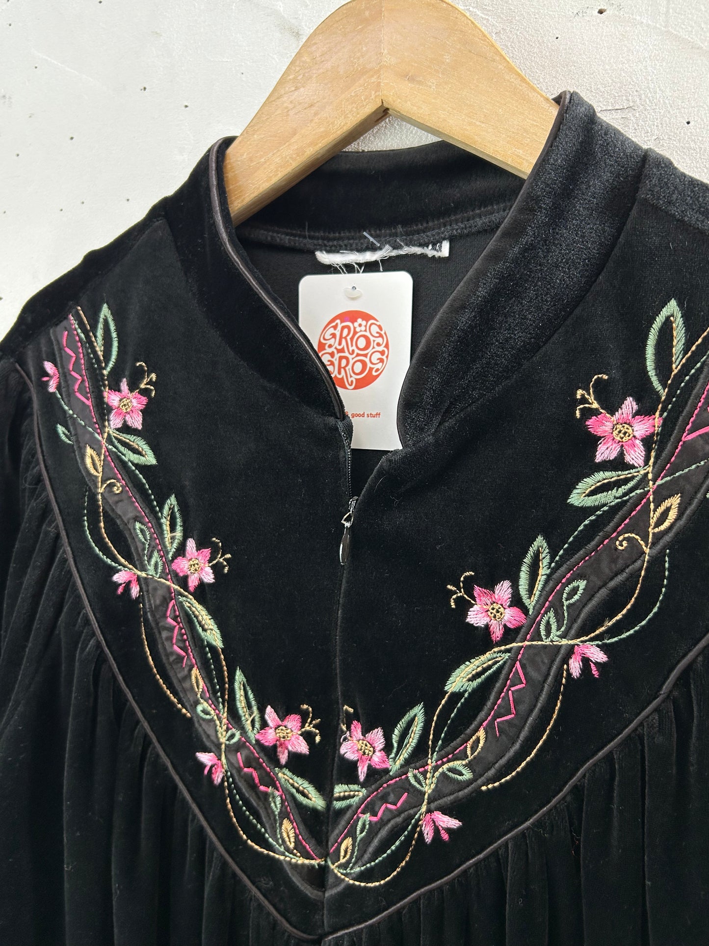 Vintage Velours Dress [L29213]