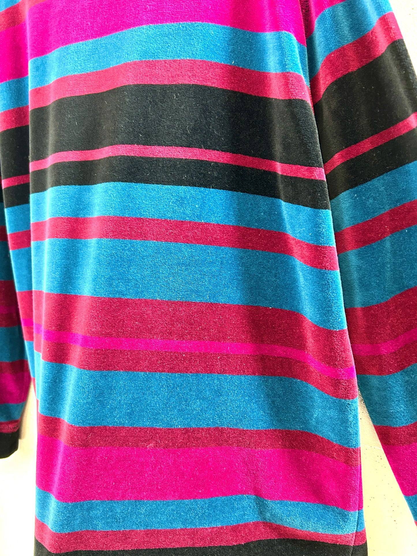 Vintage Velours Tops [K30880]