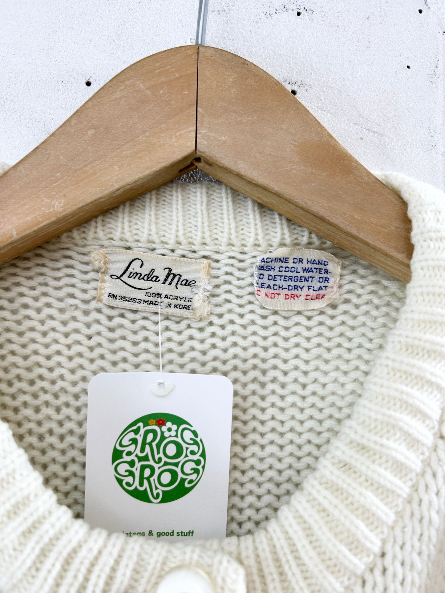 Vintage Knit Cardigan [J30539]