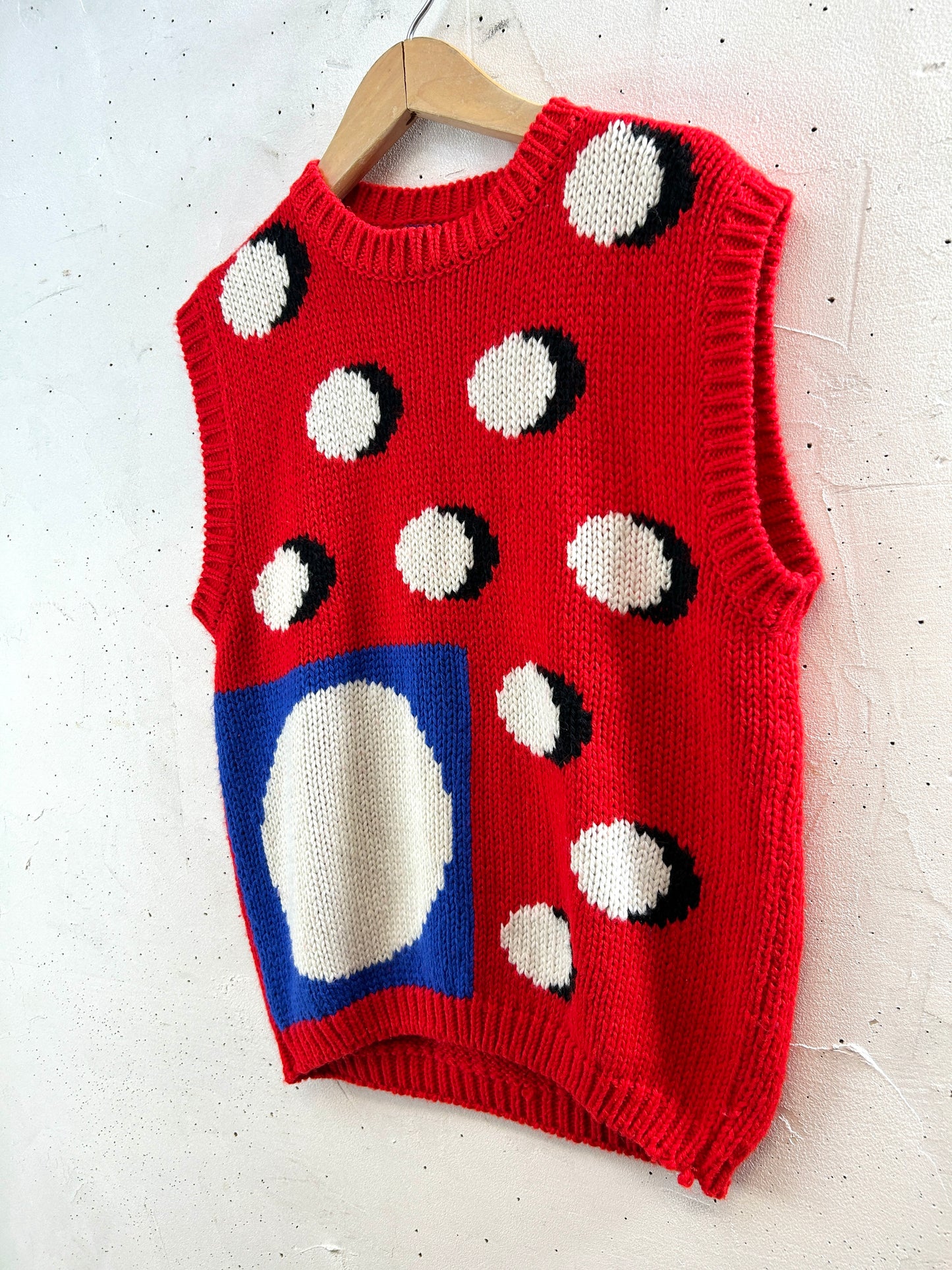 Vintage Knit Vest [J30676]