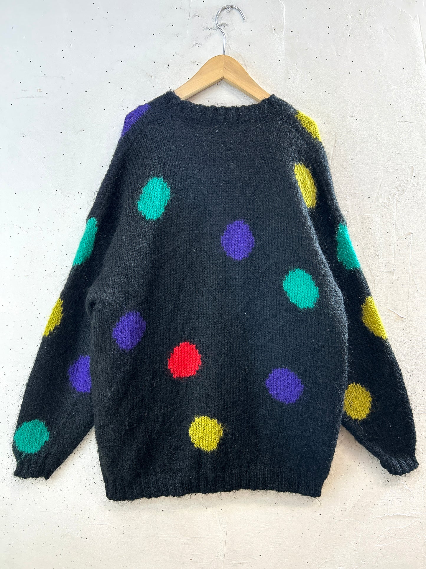 Vintage Mohair Knit Cardigan [L30965]