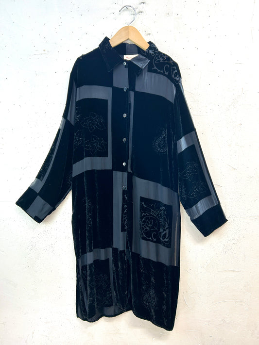 Vintage Sheer Long Shirt [L30991]