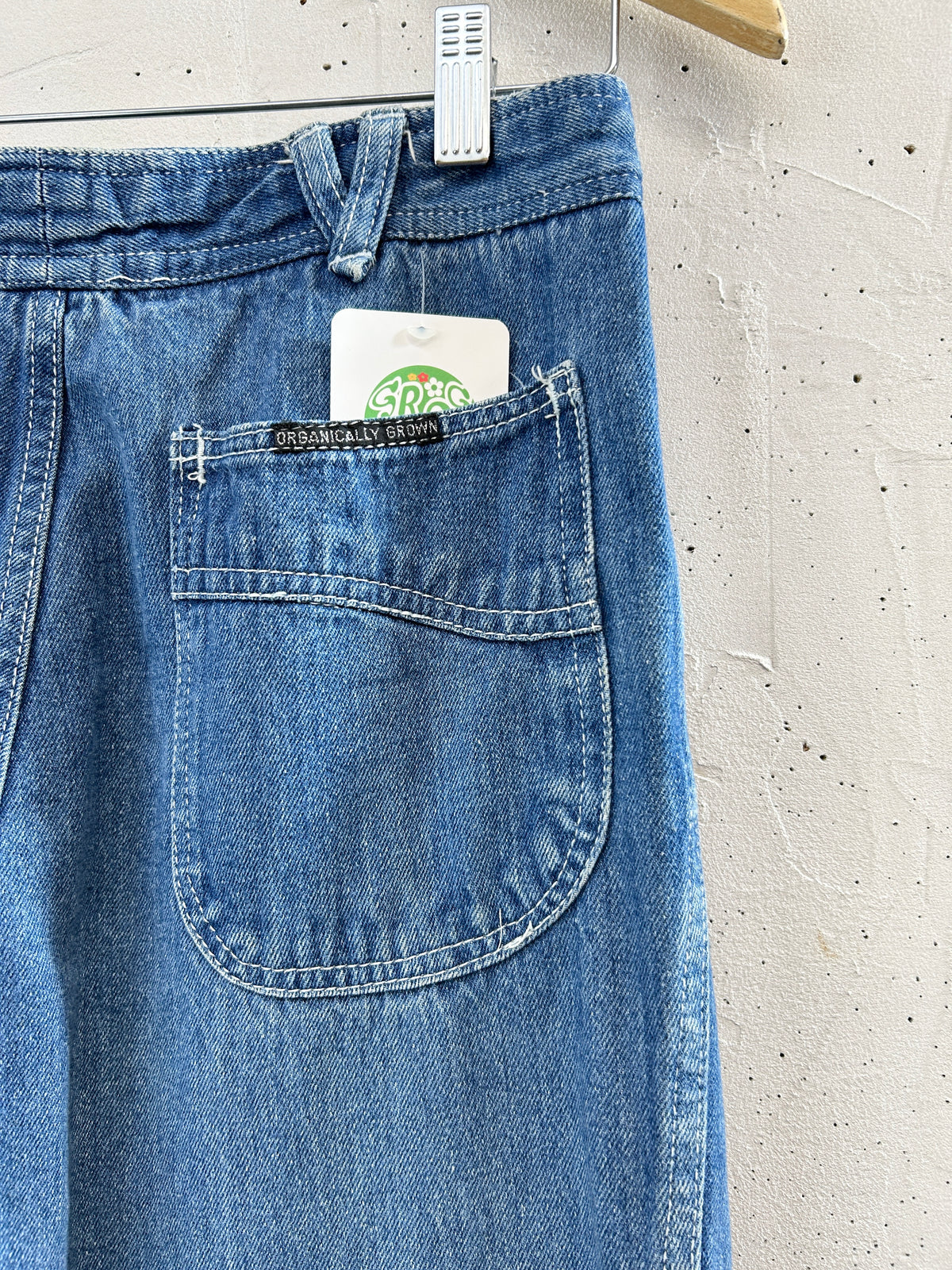 '70s Vintage Denim Pants 〜Organically Grown〜 [J34167]