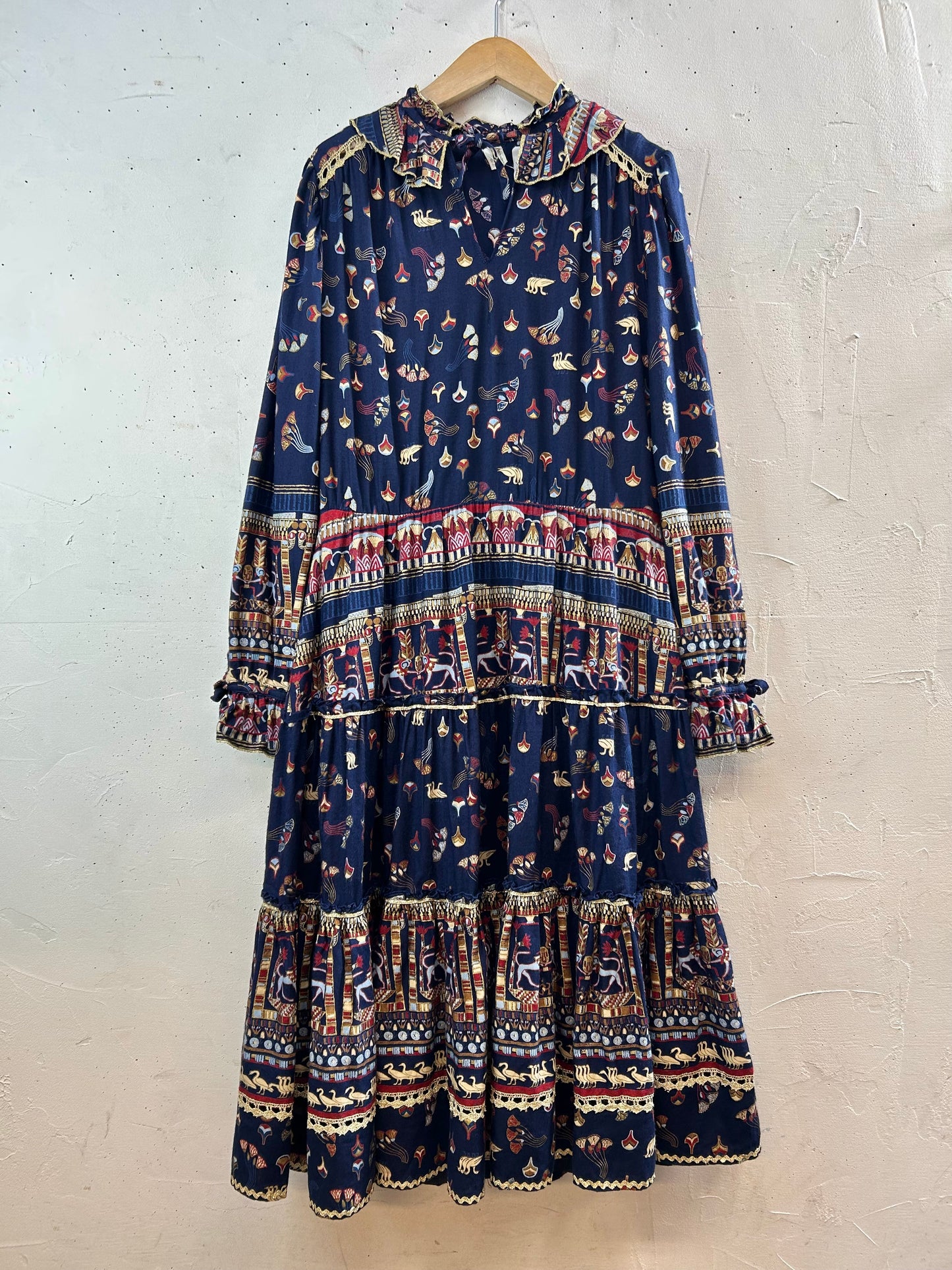 Vintage Tiered Dress [G30661]