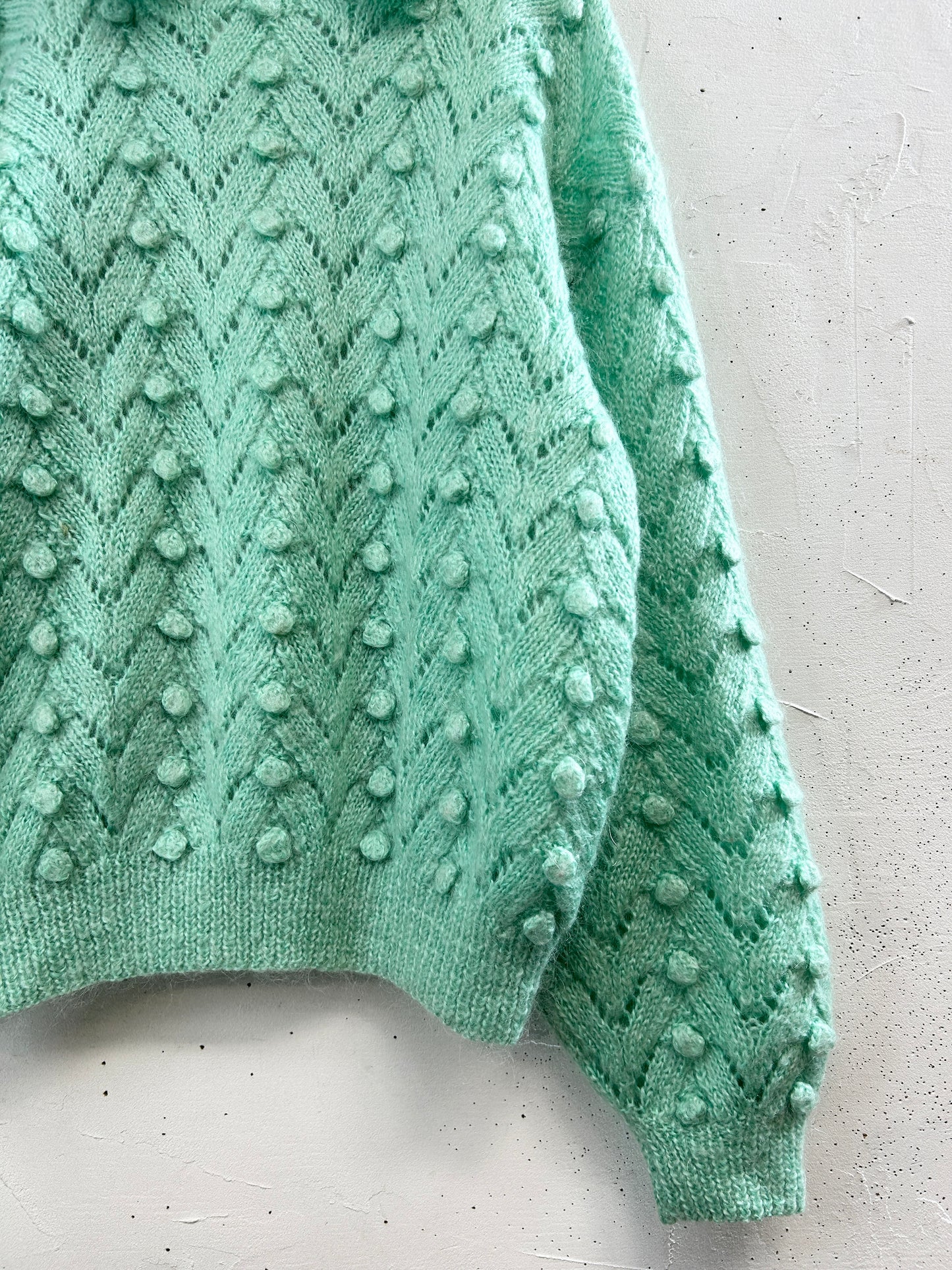 Vintage Knit Sweater Pokopoko [A31363]