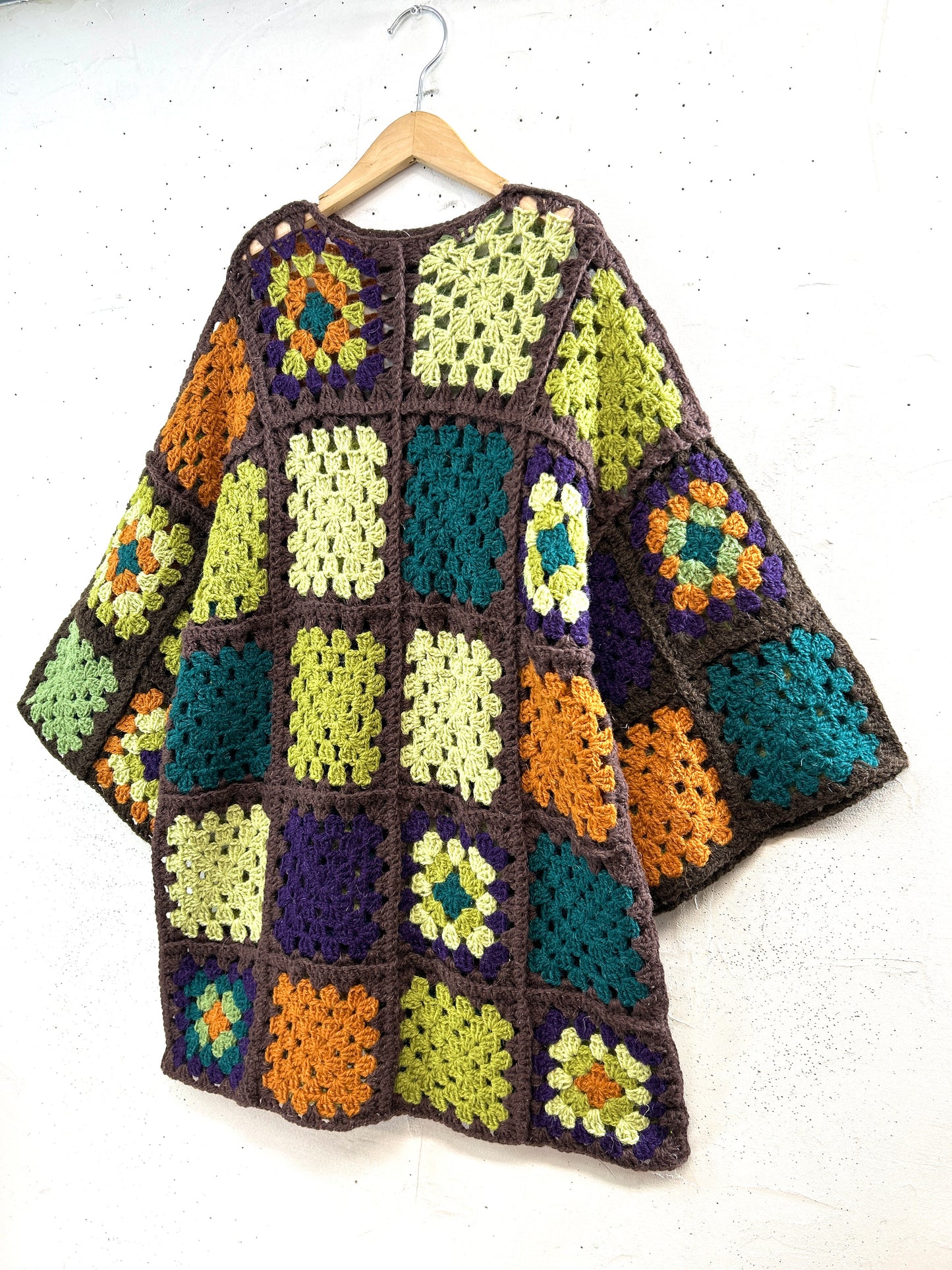 Vintage Granny Square Knit  [A31473]