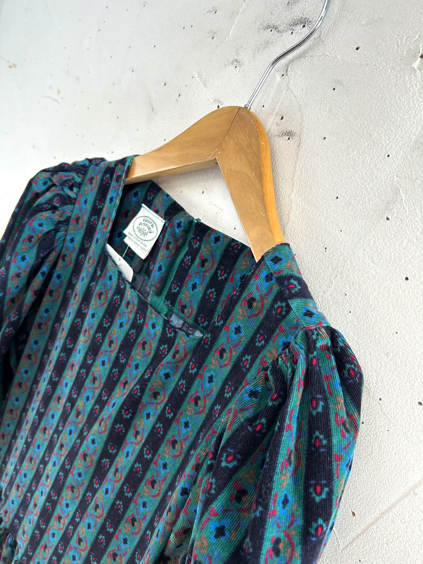 Vintage Dress 〜Laura Ashley〜 Made in Great Britain [L31068]