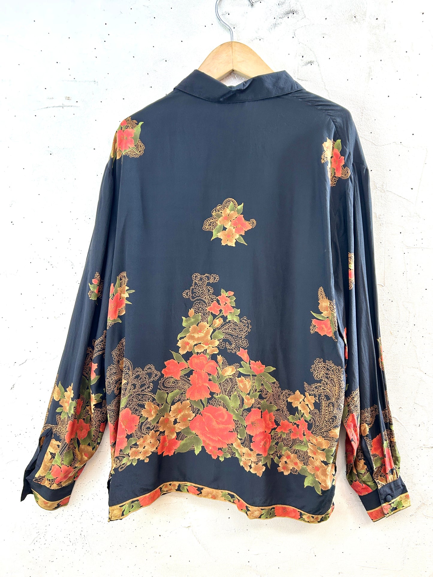 Vintage Silk Shirt ［J30512]
