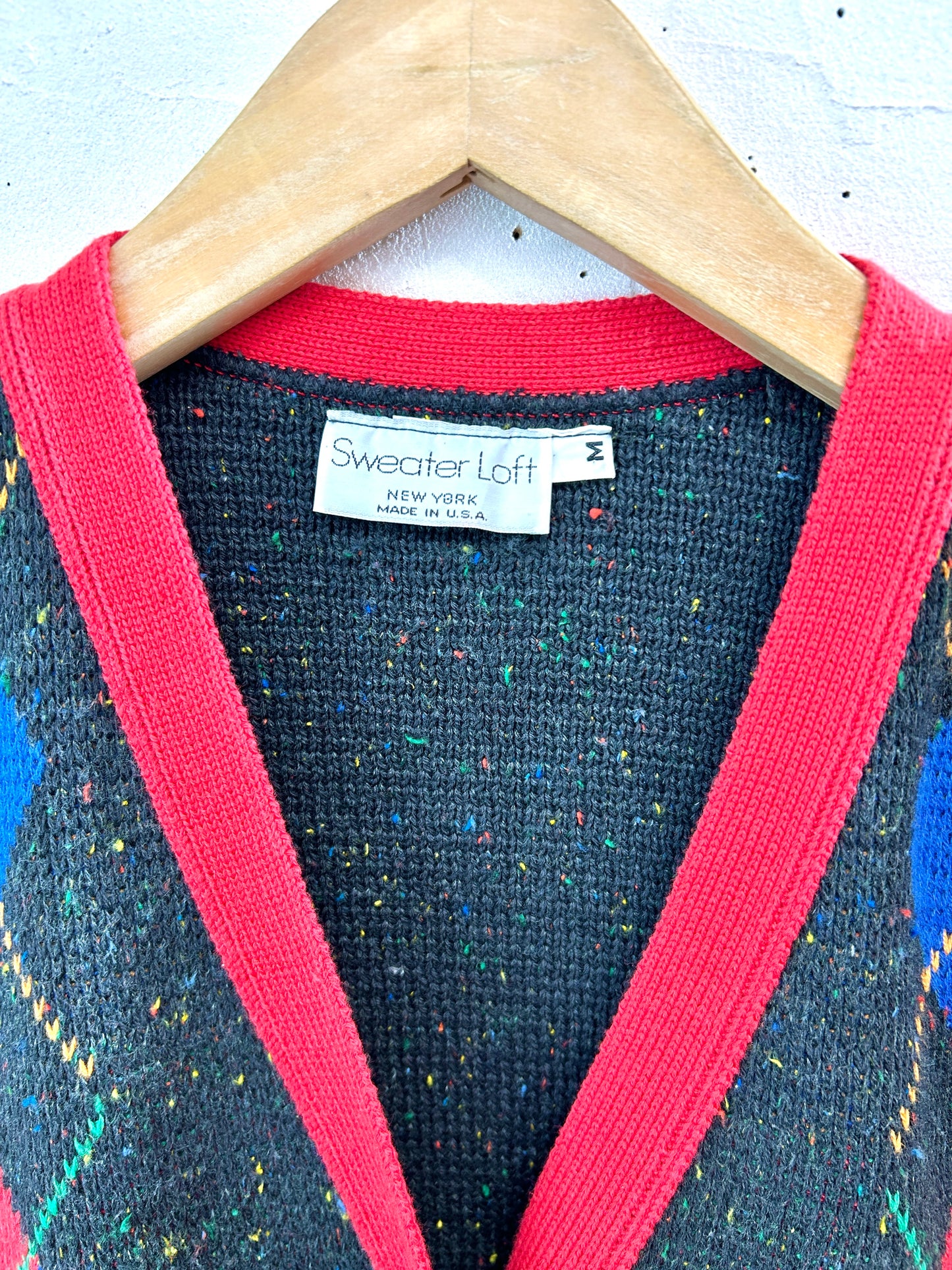 Vintage Knit Vest [B31669]