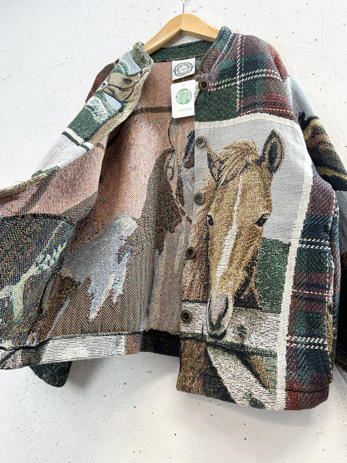 Vintage Rug Jacket 〜SUGAR STREET WEAVERS〜 [J34230]