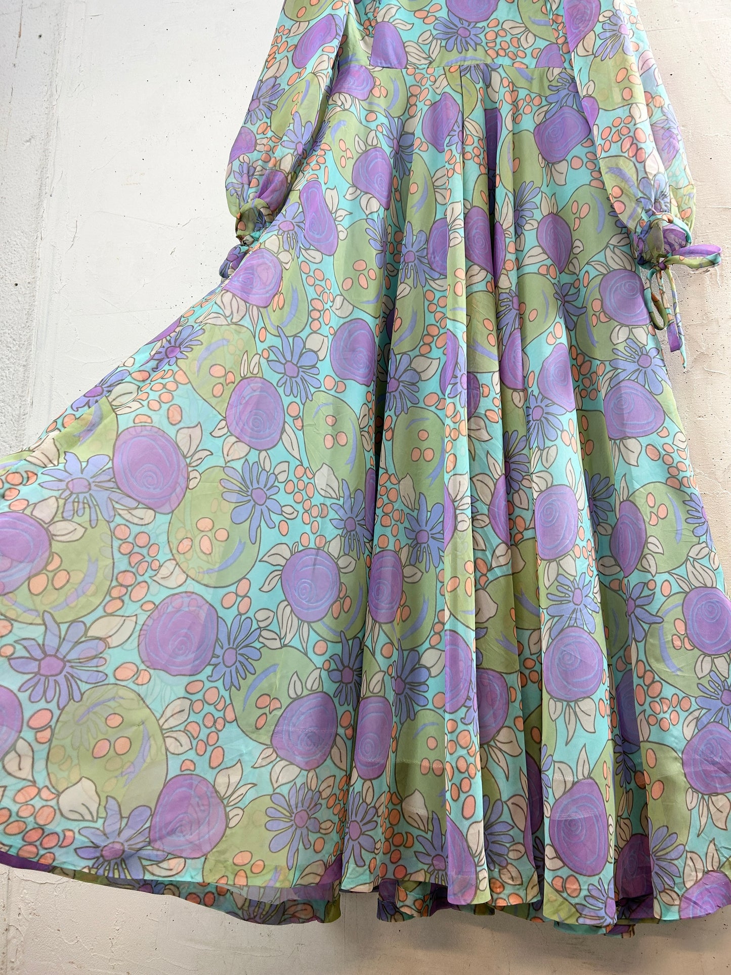 '70s Vintage Dress [J30639]