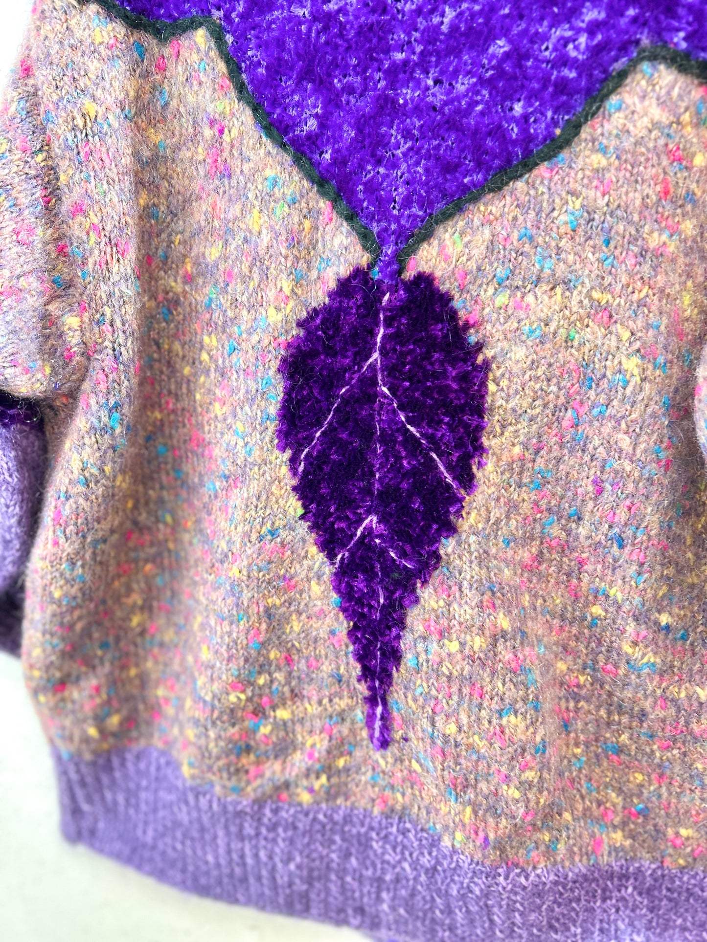 Vintage Mohair Knit Cardigan [L30971]