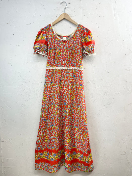 '70s Vintage Dress [C31898]