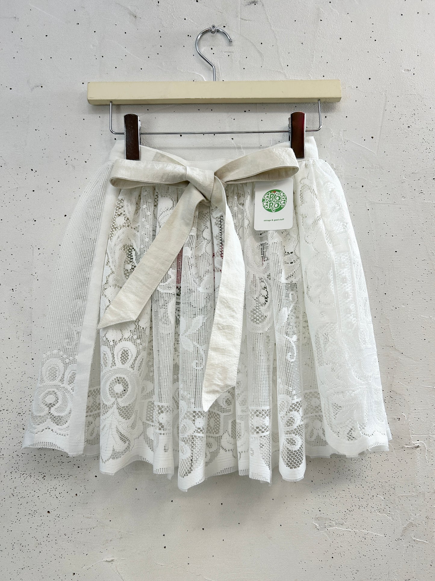 Vintage Apron 〜Funny dot CRAZY〜 [H33439]