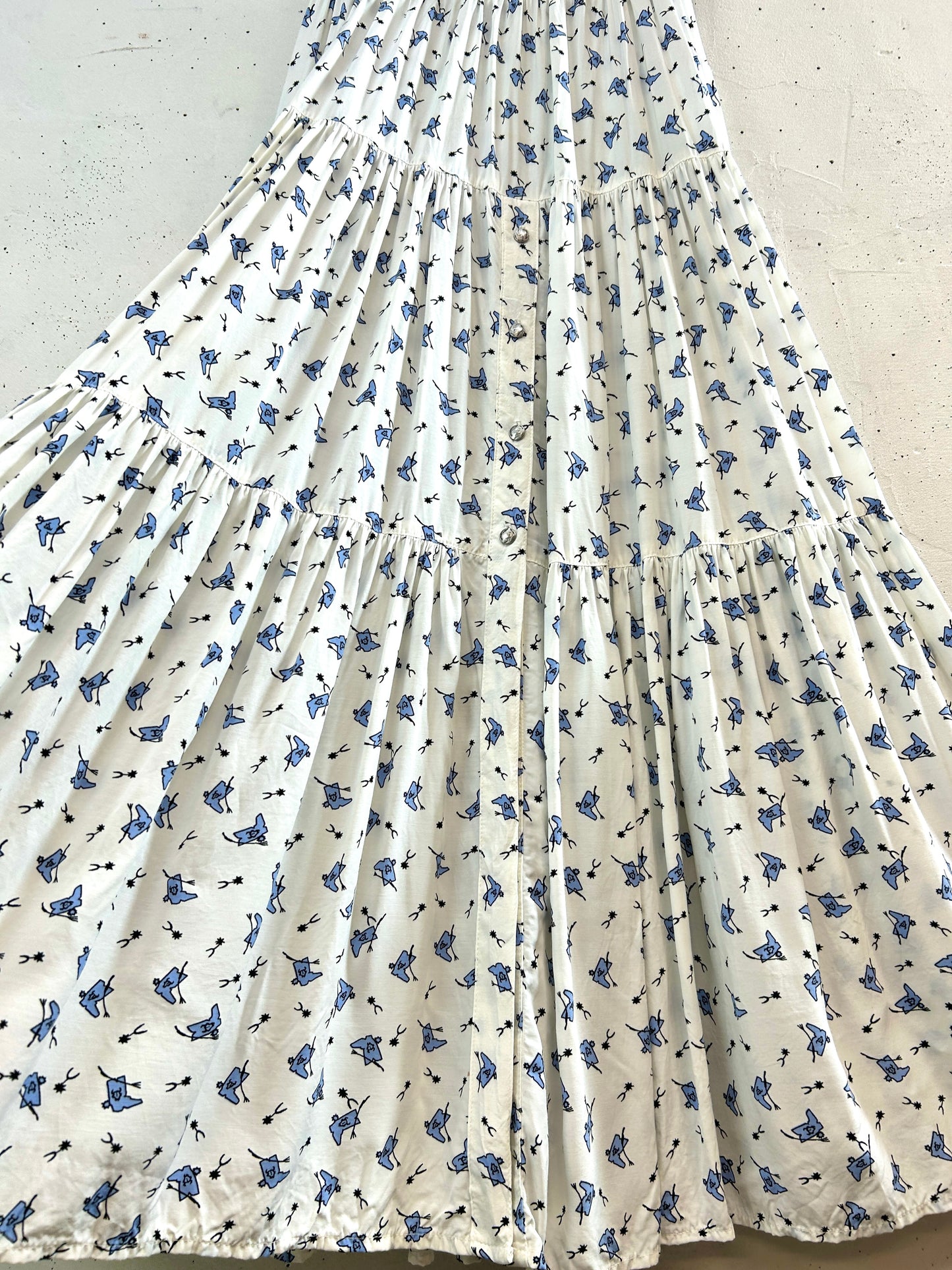 Vintage Tiered Skirt [G33205]