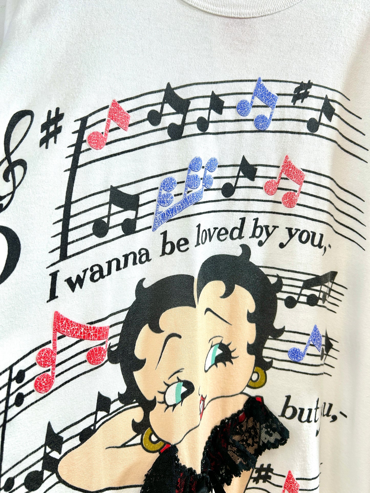 ’90s Big T-Shirt 〜BEDY BOOP〜 MADE IN USA [C31915]
