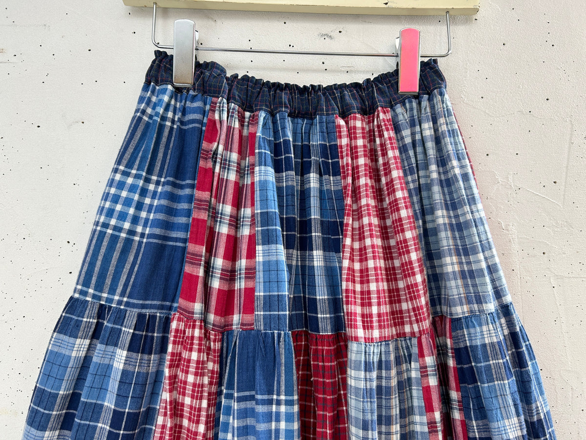 Vintage Tiered Skirt [I33892]