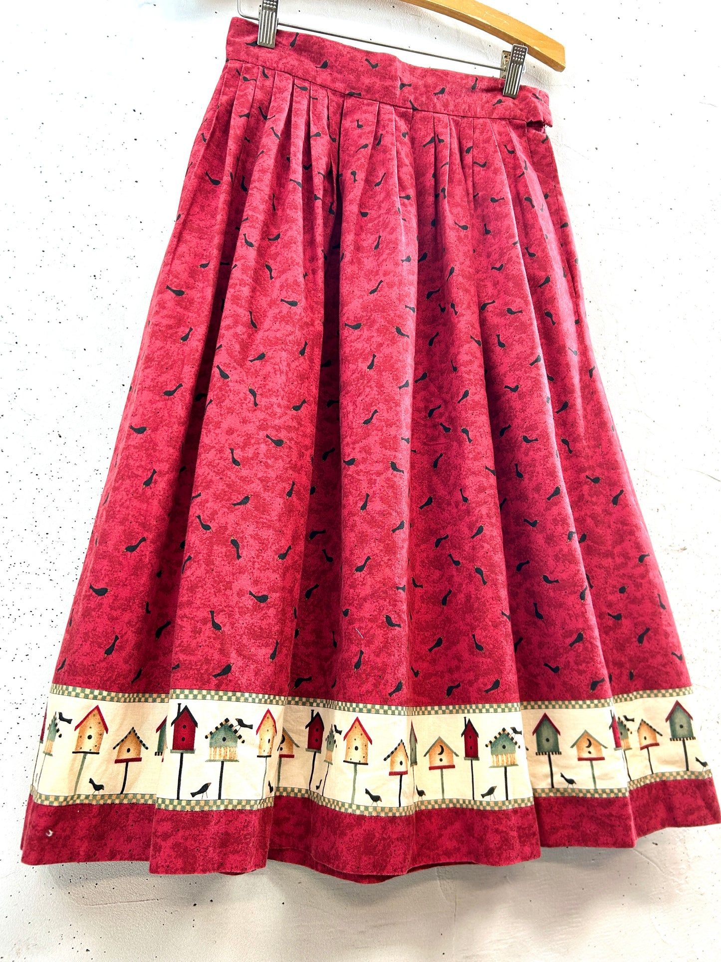 Vintage Bird Skirt [C31971]